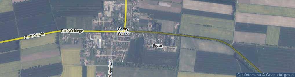 Zdjęcie satelitarne Żeromskiego Stefana ul.